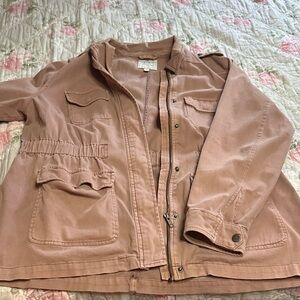 Torrid Blush Utility Jacket